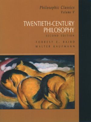 Philosophic Classics, Volume V: Volume V: Twent... 0130215341 Book Cover