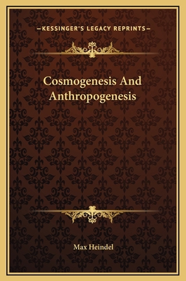 Cosmogenesis And Anthropogenesis 1169285139 Book Cover