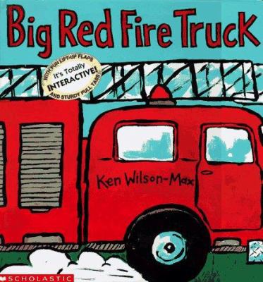 Big Red Fire Truck 0590100823 Book Cover
