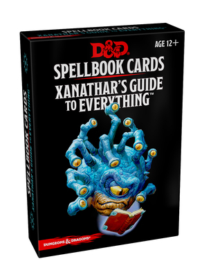 Game Spellbook Cards: Xanathar's Book