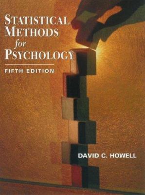 Statistical Methods for Psychology [With CDROM ... 053437770X Book Cover