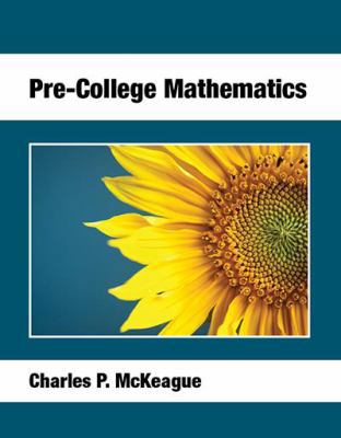 PRE-COLLEGE MATHEMATICS-W/ACCESS 1630981990 Book Cover