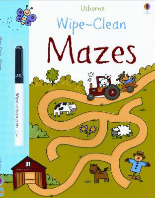 Wipe-Clean Mazes 0794532578 Book Cover