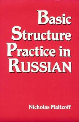 Basic Structure Practice in Russian (English an... 0844242608 Book Cover
