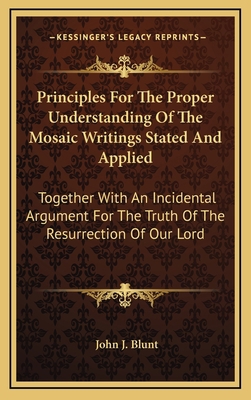 Principles for the Proper Understanding of the ... 1163847410 Book Cover