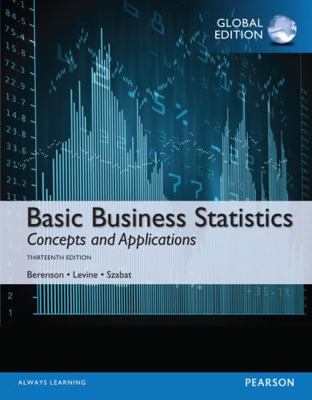 Basic Business Statistics [Paperback] 1292069023 Book Cover