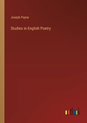 Studies in English Poetry 3368853465 Book Cover