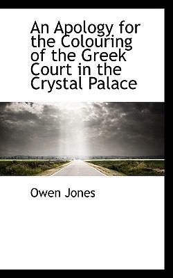 An Apology for the Colouring of the Greek Court... 1110069200 Book Cover