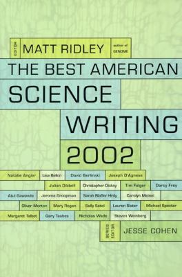 The Best American Science Writing 2002 (Best Am... 0060936509 Book Cover