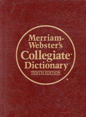 Merriam-Webster's Collegiate Dictionary B008PPU3A4 Book Cover