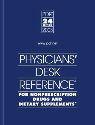 PDR for Nonprescription Drugs & Dietary Supplem... 1563634511 Book Cover