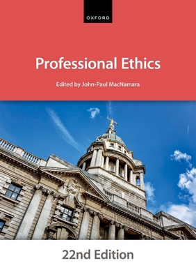 Professional Ethics 0198991827 Book Cover