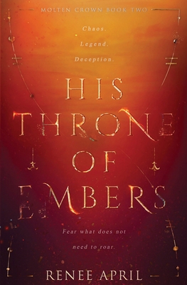 His Throne of Embers 0645570850 Book Cover