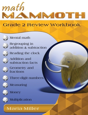 Math Mammoth Grade 2 Review Workbook 1942715439 Book Cover