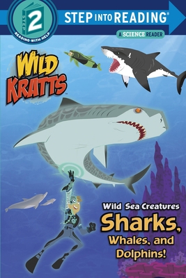 Wild Sea Creatures: Sharks, Whales and Dolphins... 0553499017 Book Cover