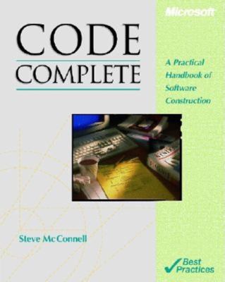 Code Complete 1556154844 Book Cover