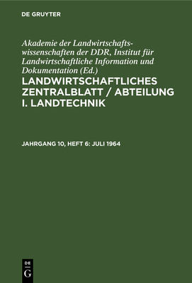 Juli 1964 [German] 3112640373 Book Cover