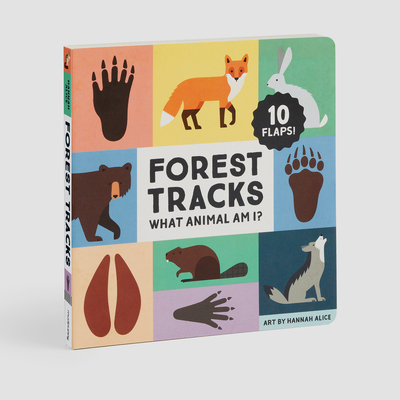 Forest Tracks: What Animal Am I? Lift-The-Flap ... 0735374708 Book Cover