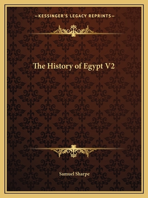 The History of Egypt V2 1162588160 Book Cover