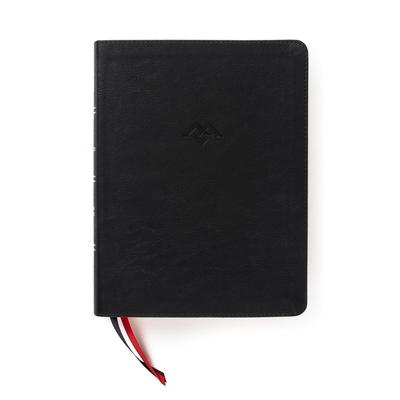 CSB Men of Character Bible, Black Leathertouch 1087730244 Book Cover
