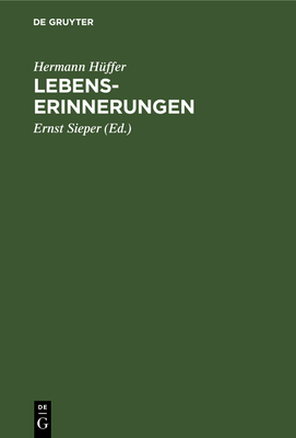Lebenserinnerungen [German] 3111140822 Book Cover