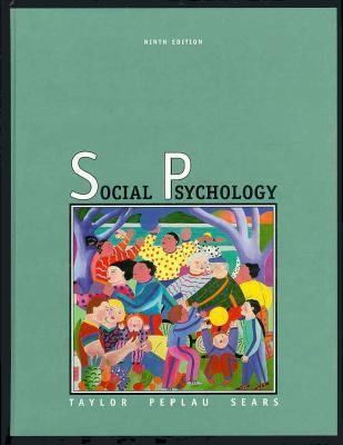 Social Psychology 0134496124 Book Cover