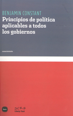 Principios de Política Aplicables a Todos Los G... [Spanish] 8492946164 Book Cover