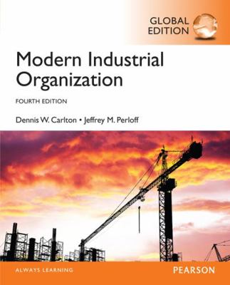 Modern Industrial Organization, Global Edition 1292087854 Book Cover