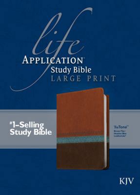 Life Application Study Bible-KJV-Large Print [Large Print] 1414391978 Book Cover
