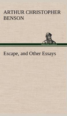 Escape, and Other Essays 3849197778 Book Cover