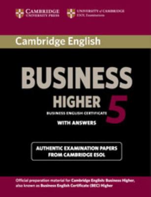 Cambridge English Business 5 Higher 1107610877 Book Cover