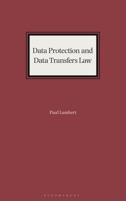 Data Protection and Data Transfers Law 1526524848 Book Cover