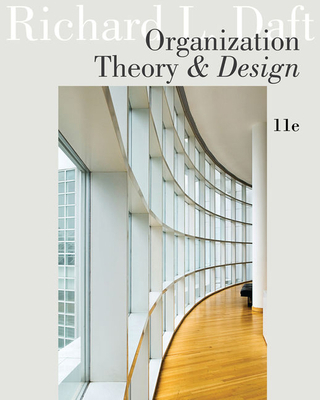 Organization Theory and Design 1111221294 Book Cover