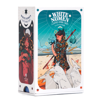 White Numen: A Sacred Animal Tarot Deck: A 78-C... 1454943343 Book Cover