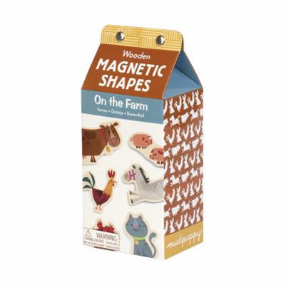 On the Farm Wooden Magnetic Shapes 0735333483 Book Cover