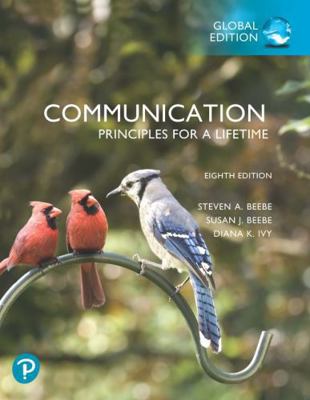 Communication: Principles for a Lifetime, Globa... 1292352019 Book Cover