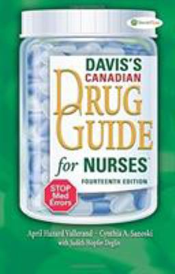 Davis's Canadian Drug Guide for Nursesr 0803639775 Book Cover