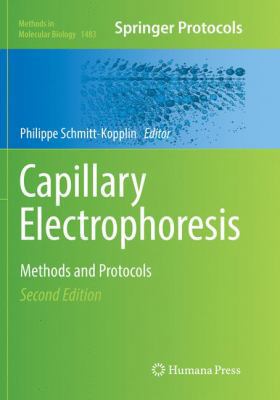 Capillary Electrophoresis: Methods and Protocols 1493981889 Book Cover