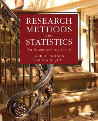 Research Methods and Statistics: An Integrated ... 1483392147 Book Cover