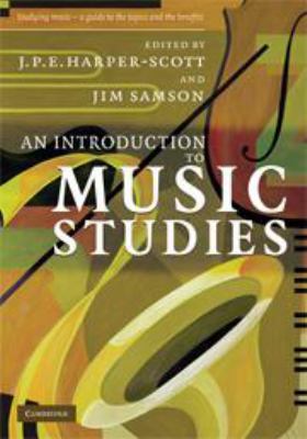 An Introduction to Music Studies 0511801165 Book Cover