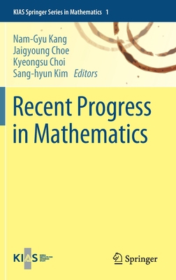 Recent Progress in Mathematics 9811937079 Book Cover