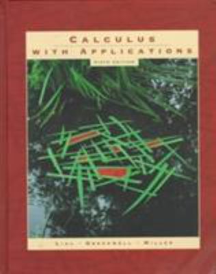 Calculus with Applications (6th Edition) 0321016319 Book Cover