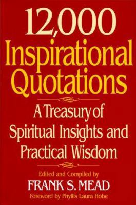 12,000 Inspirational Quotations 1892859173 Book Cover