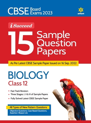 CBSE Board Exam 2023 I-Succeed 15 Sample Questi... 9327195701 Book Cover