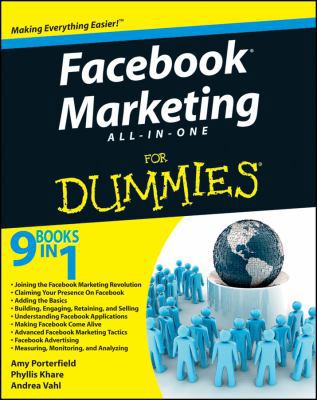 Facebook Marketing All-In-One for Dummies 0470942304 Book Cover