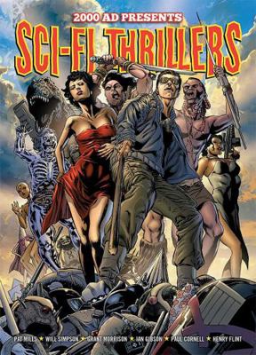 2000 AD Presents Sci-fi Thrillers 1781081778 Book Cover