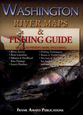 Washington River Maps & Fishing Guide 1571883673 Book Cover