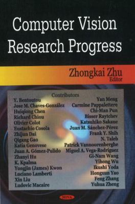 Computer Vision Research Progress 1600219926 Book Cover