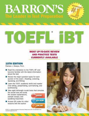 Barron's TOEFL IBT and MP3 Audio CDs [With CDRO... 1438076258 Book Cover