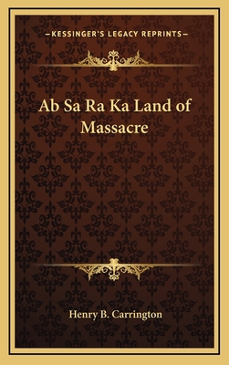 AB Sa Ra Ka Land of Massacre 1163318922 Book Cover